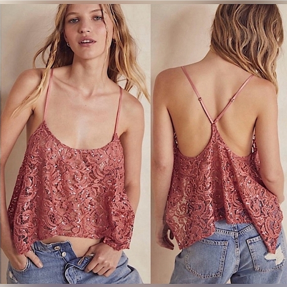 041 NWT Free People Best Idea Cami - Picture 1 of 5